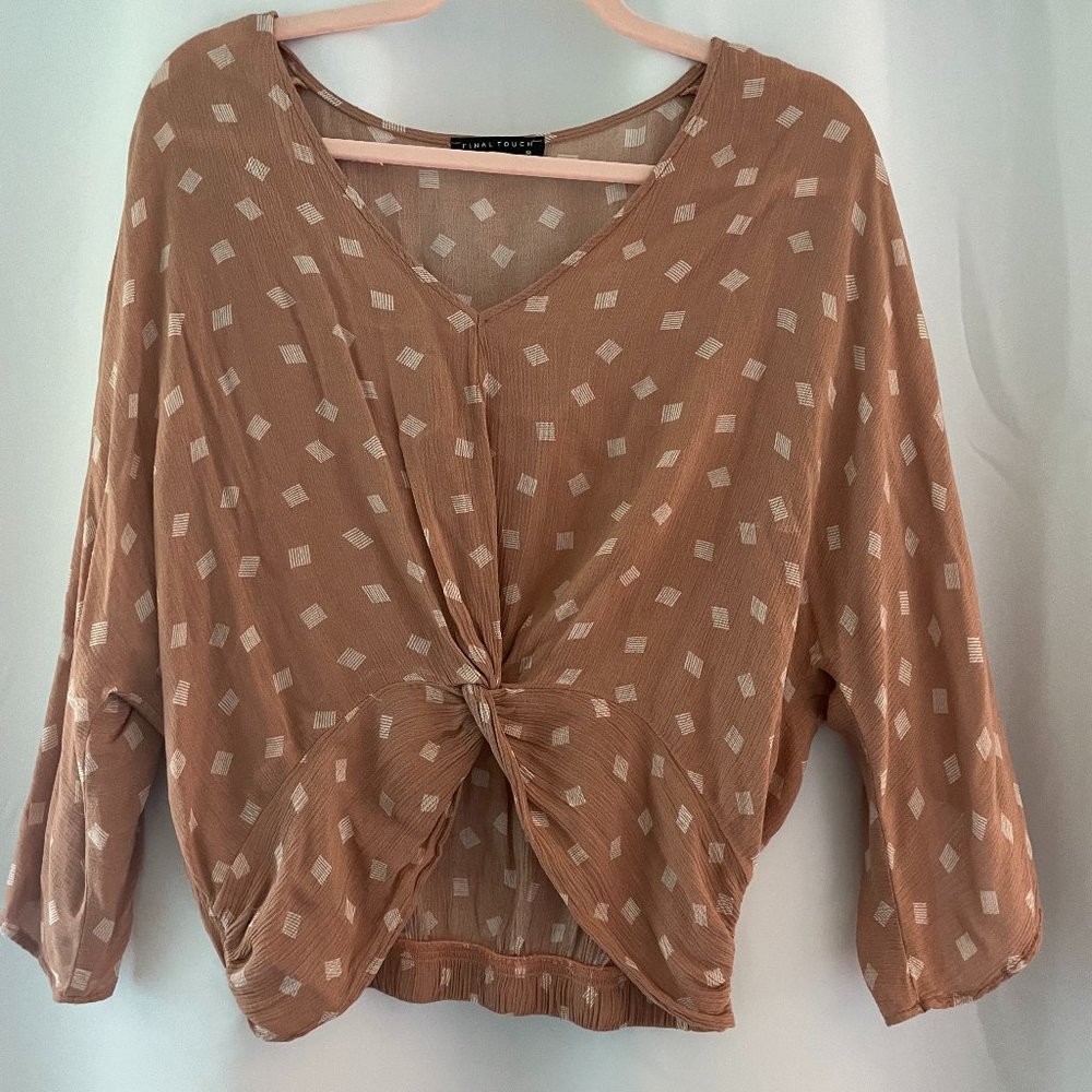 Long-Sleeve Blouse